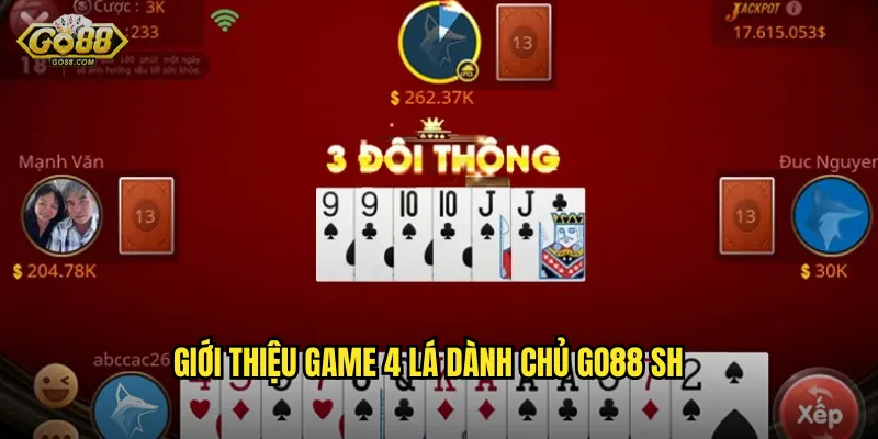 Giới thiệu game 4 Lá Dành Chủ go88 sh